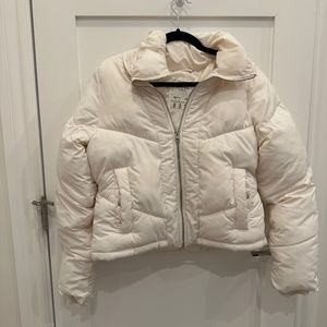 Abercrombie Puffer - Cream